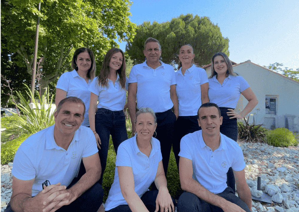 l'équipe de l'agence Petite Camargue